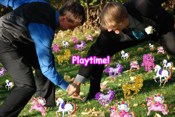 Mindblowingly jolly awesome cool joyful sparkle