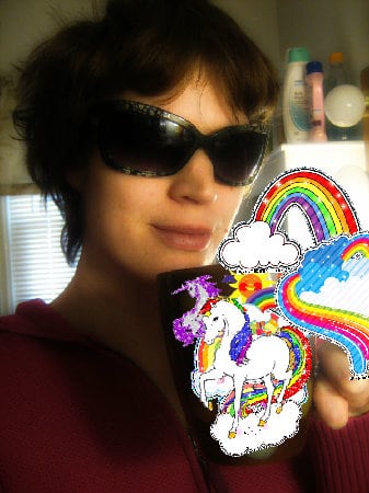 Crazy sunny joyful cool happy photo