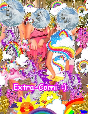 The most sunny glad awesome glad unicorn