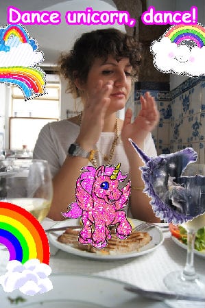 The merry merry best joyful rainbow