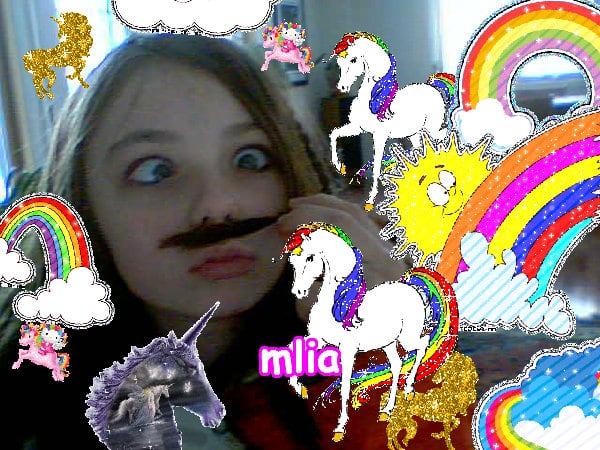 The lovely joyful great awesome unicorn