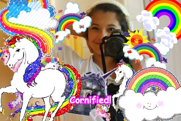 Super happy cool fun glad composition