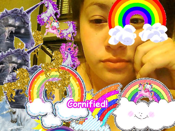 Crazy pink cute merry awesome image