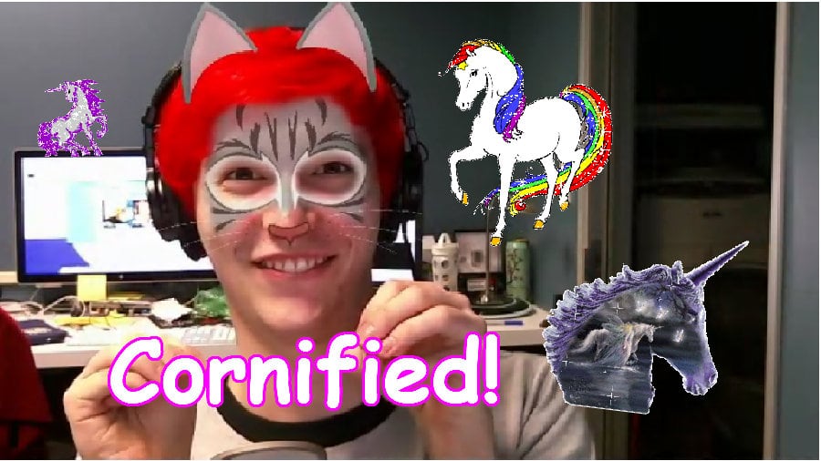 The cool joyful lovely super rainbow