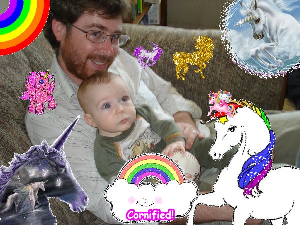 A pink awesome pink great family