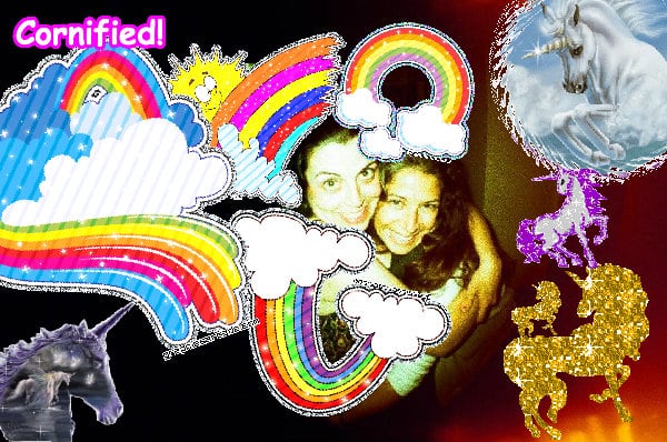 A sunny pink awesome best hug