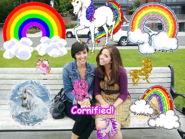 A divine super awesome pink family