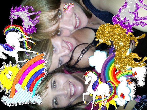 The most glad awesome glad awesome hug