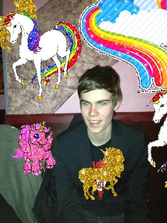 Mindblowingly joyful sunny cool pink picture