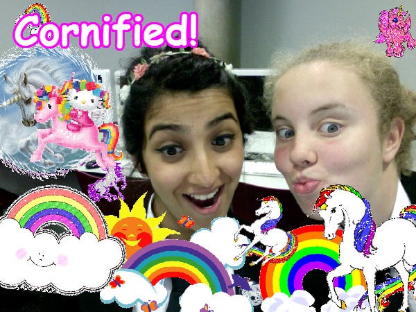 The most merry best fun pink hug