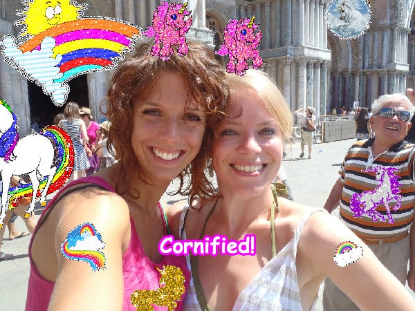 Mindblowingly happy cute jolly joyful sparkle