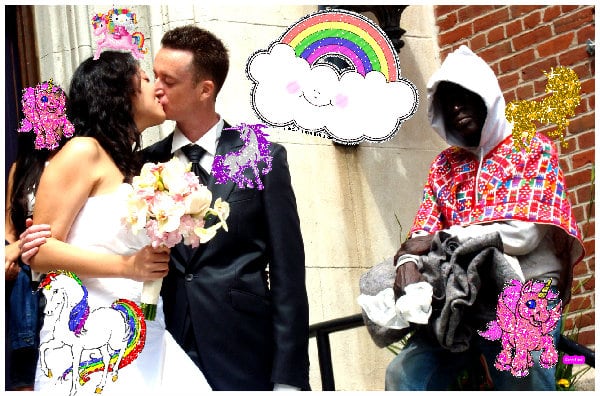 The awesome glad awesome glad unicorn