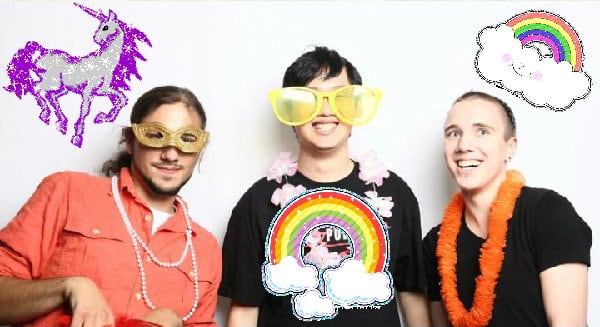 The most sunny happy pink super glitter