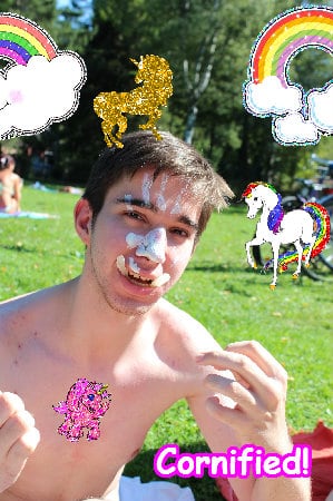 Crazy awesome jolly cute glad sparkle