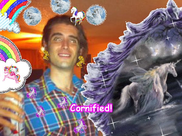 Crazy glad happy super cool sunshine