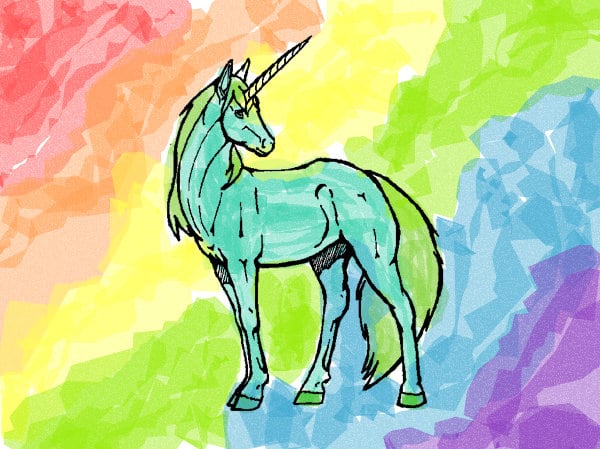 Mindblowingly awesome jolly jolly fun rainbow