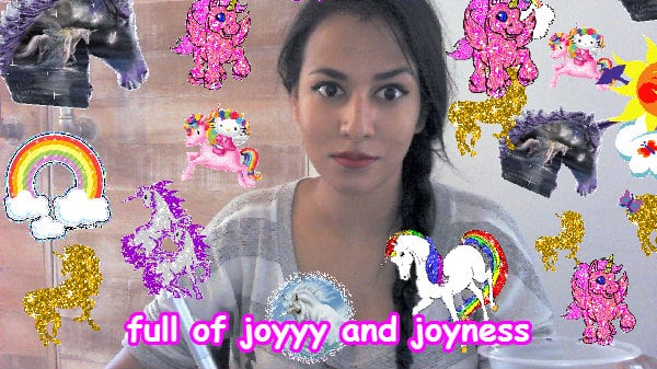 A sunny pink cool sunny composition