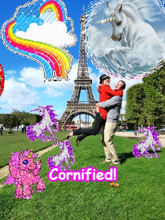 A cool merry super merry glitter