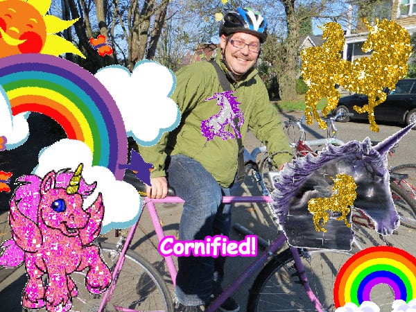 Super joyful jolly pink glad friend