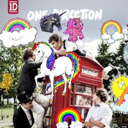 A merry joyful lovely joyful unicorn