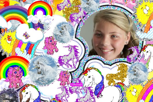 The best jolly pink super unicorn