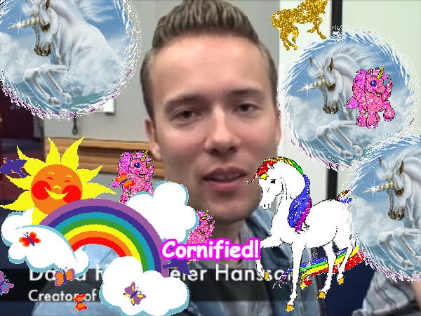 Mindblowingly glad happy amazing lovely rainbow