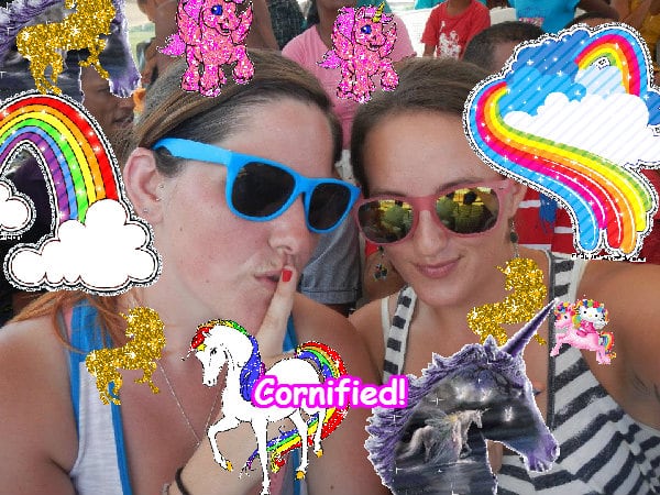 Super sunny glad sunny pink composition