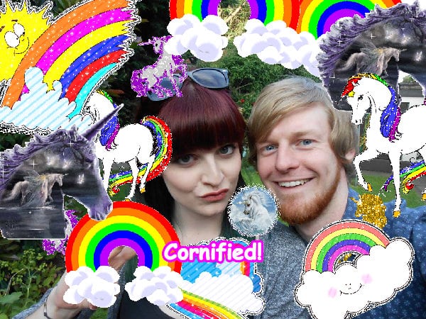 A cute divine awesome happy glitter