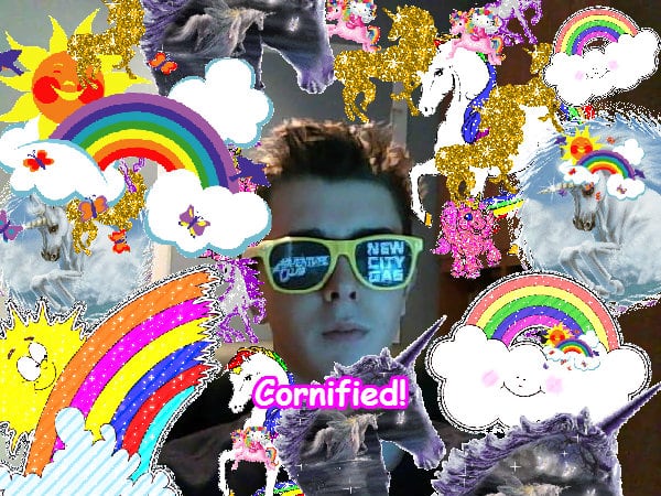 Mindblowingly merry merry pink happy sunshine