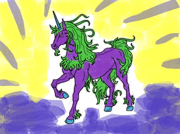 The most best super joyful divine unicorn