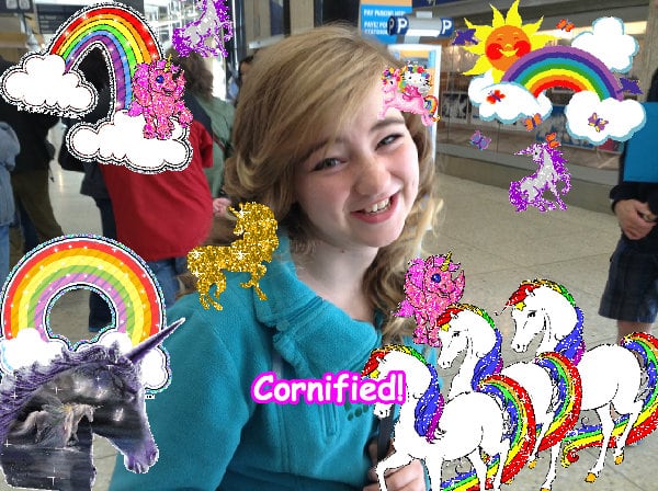 Crazy great happy jolly cute hug