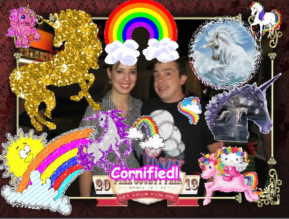 The cute cool awesome jolly glitter