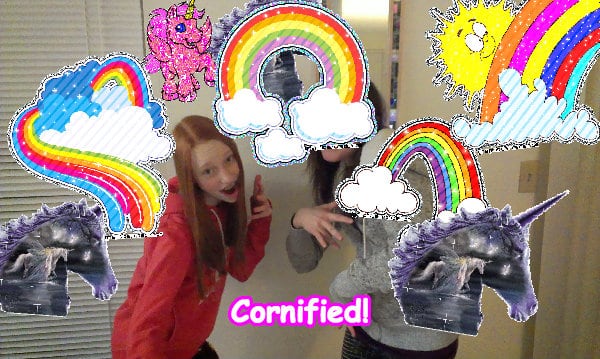 Crazy lovely joyful glad best sunshine