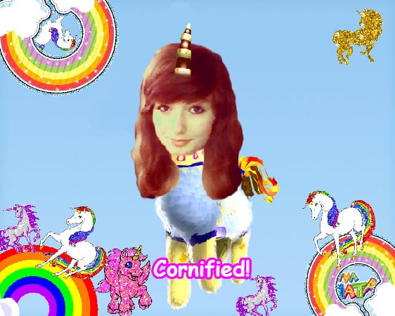 Crazy glad pink super awesome photo