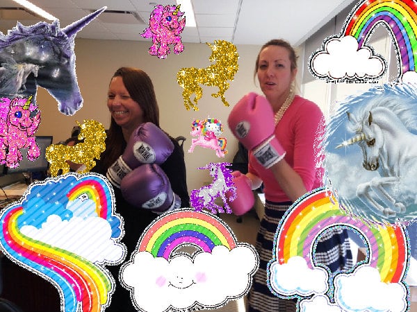 The most joyful cool merry divine unicorn