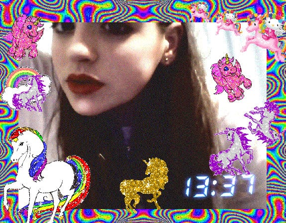 A cute happy joyful glad hug