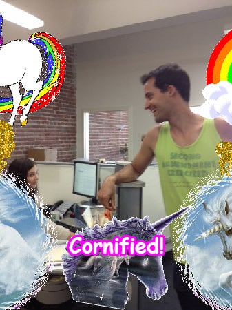 The most happy amazing joyful lovely unicorn