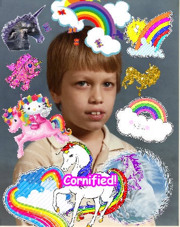 The merry amazing cool joyful glitter