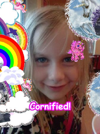 Crazy happy joyful merry amazing rainbow