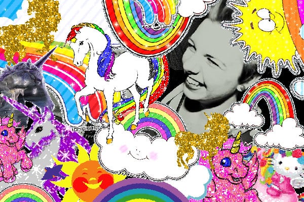 Crazy joyful amazing cool happy photo