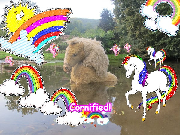 Crazy happy joyful great pink sparkle