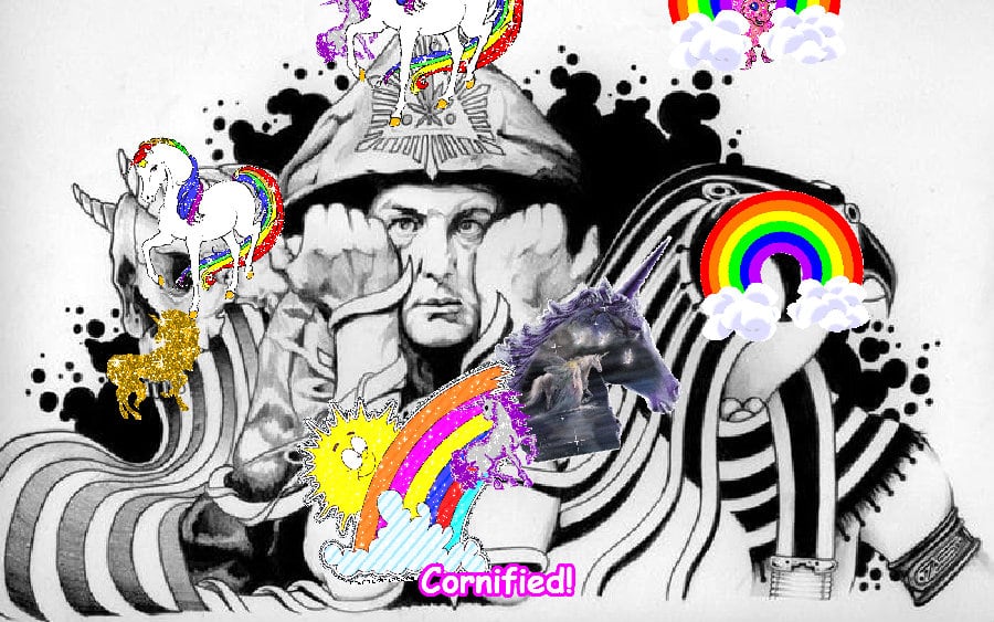 The best cool super pink merry glitter