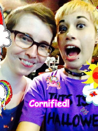 A sunny lovely awesome cute unicorn