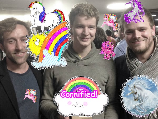 A glad cool awesome awesome glitter