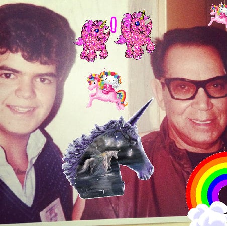 A pink super super divine family