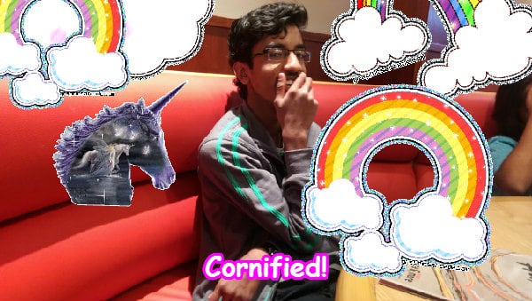 The most fun super cute jolly unicorn