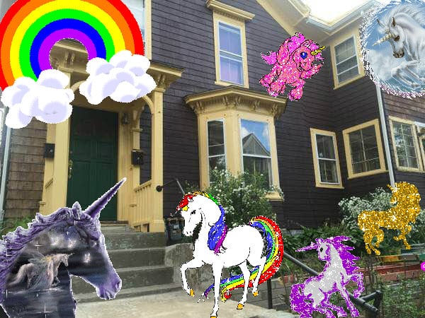 Crazy fun pink happy awesome friend