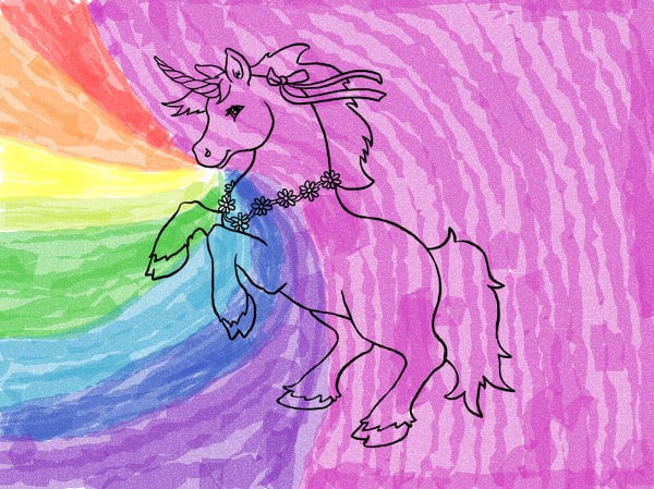 Mindblowingly lovely sunny awesome lovely unicorn