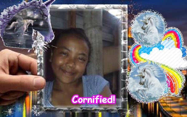 A cute super joyful cool family