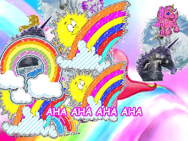 Super glad amazing great jolly unicorn